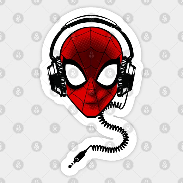 WEBHEADPHONES Sticker by ROBZILLA